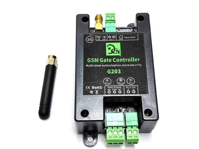 G203 4G LTE Gate Controller (SMS Relay Switch)