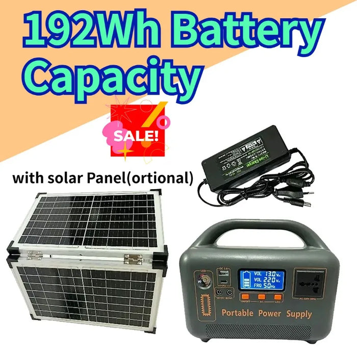 400W Portable Power Station 192Wh LiFePO4 (Entry Backup Unit)
