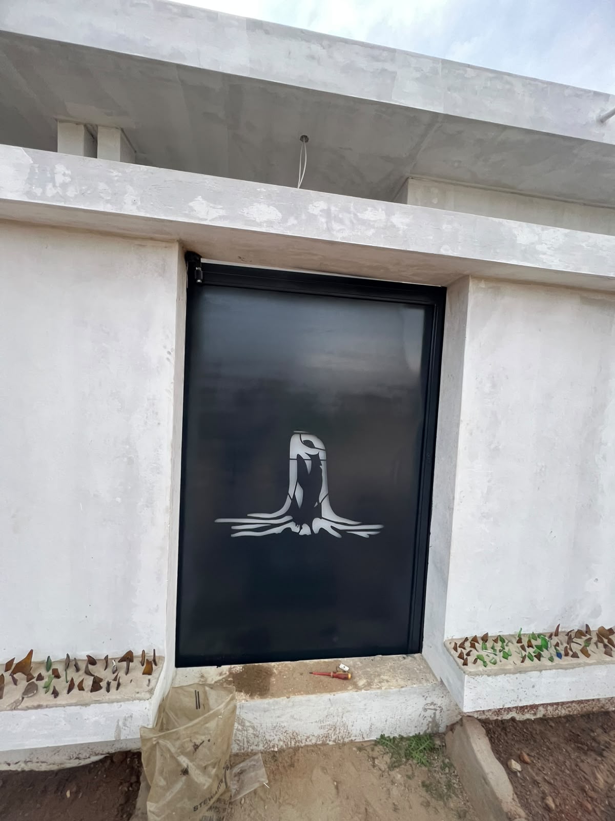 Minimalist Pedestrian Entry Gate