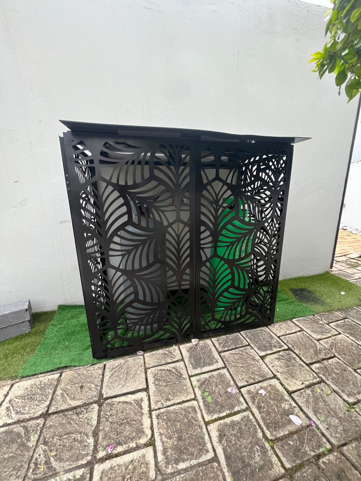 Decorative Utility Enclosure Screen